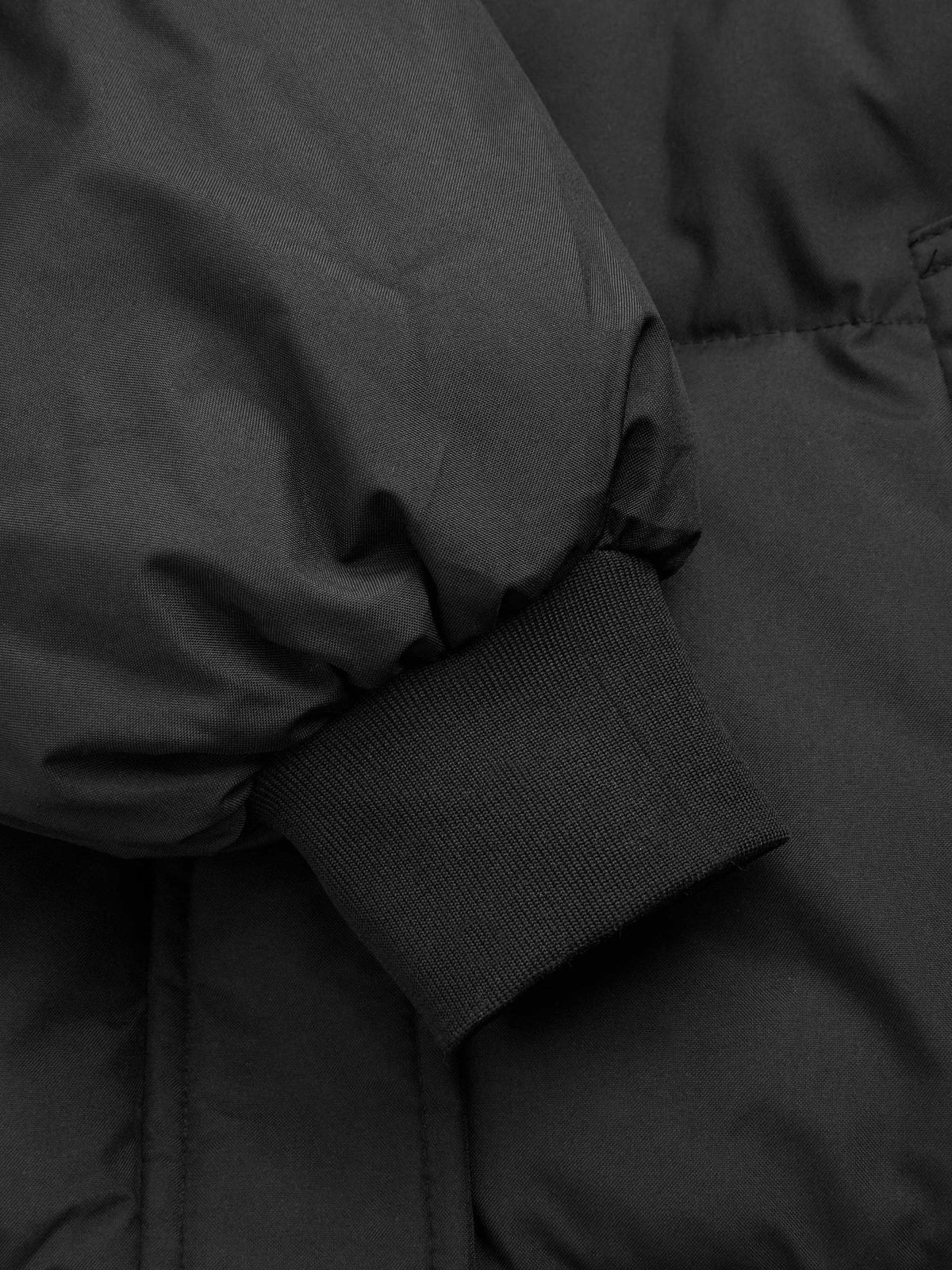 Hooded Solid Pocket Long Puffer | JC78 - view 6