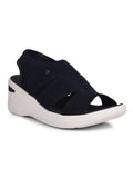 Blue Wedges Sandals for Women | SD89 - view 1