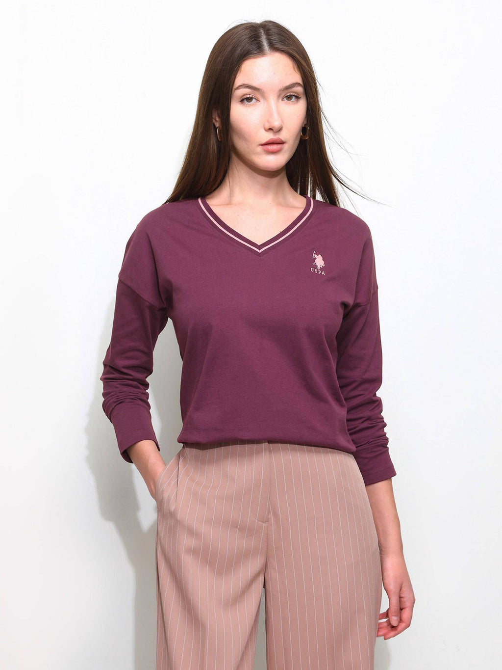 Oversized Fit Solid T-Shirt | PW43 - view 22