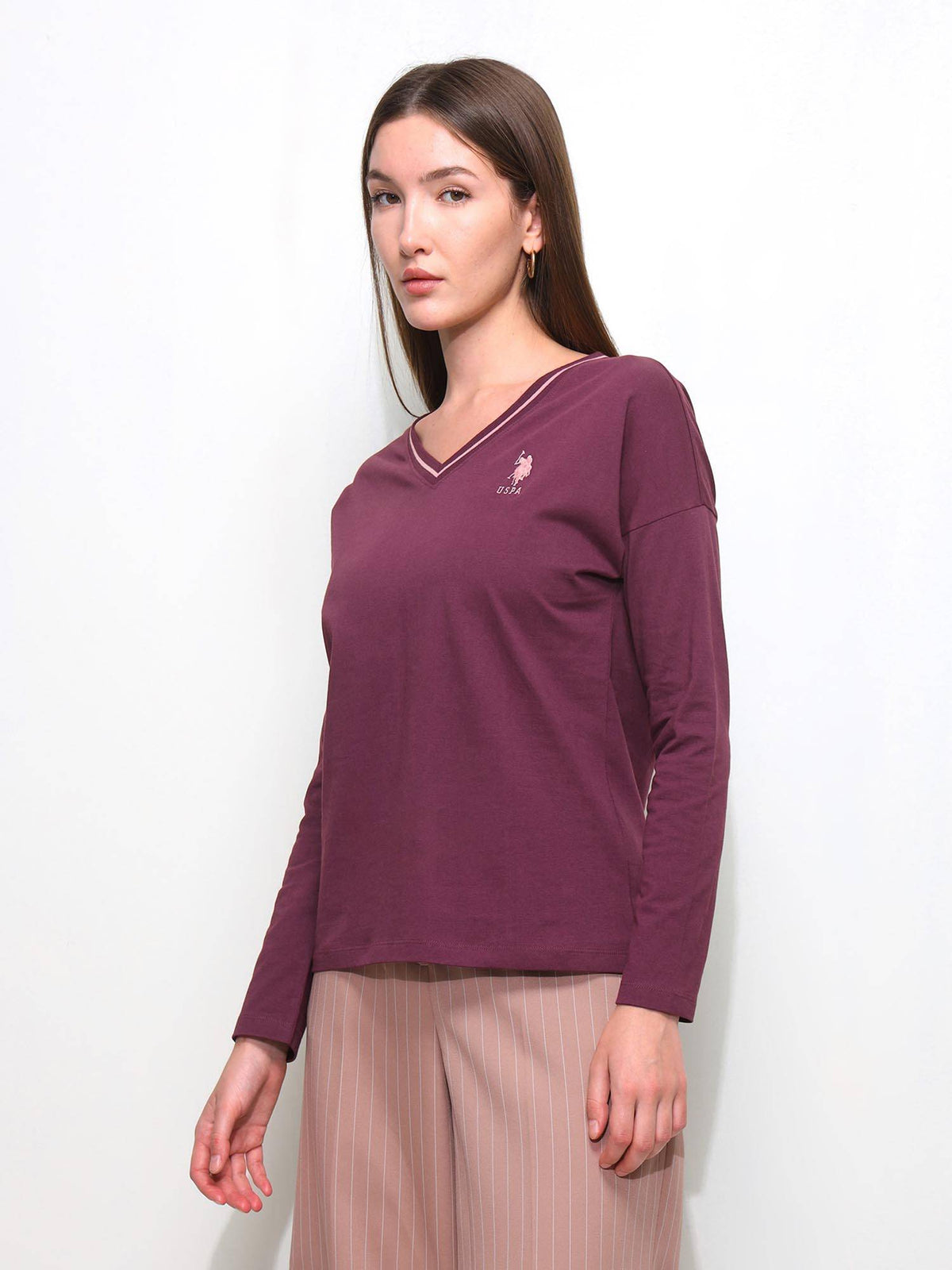 Oversized Fit Solid T-Shirt | PW43 - view 25