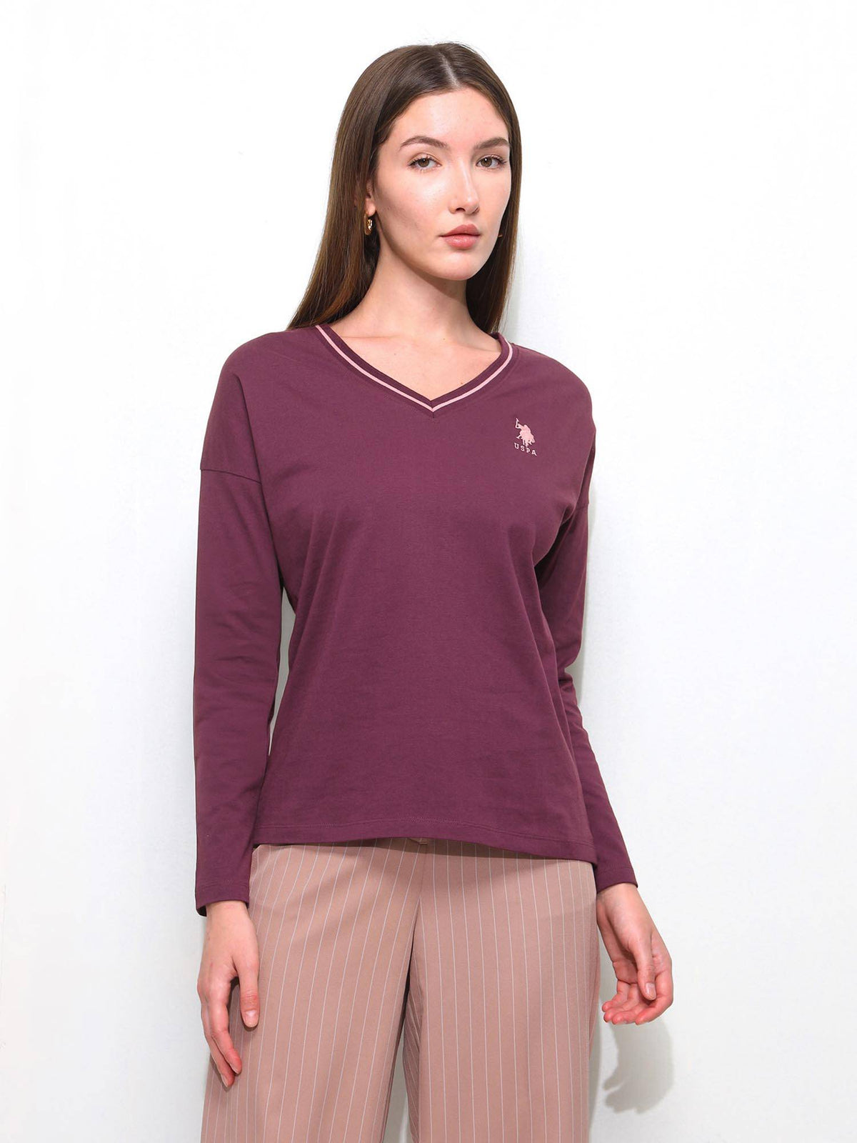 Oversized Fit Solid T-Shirt | PW43 - view 27