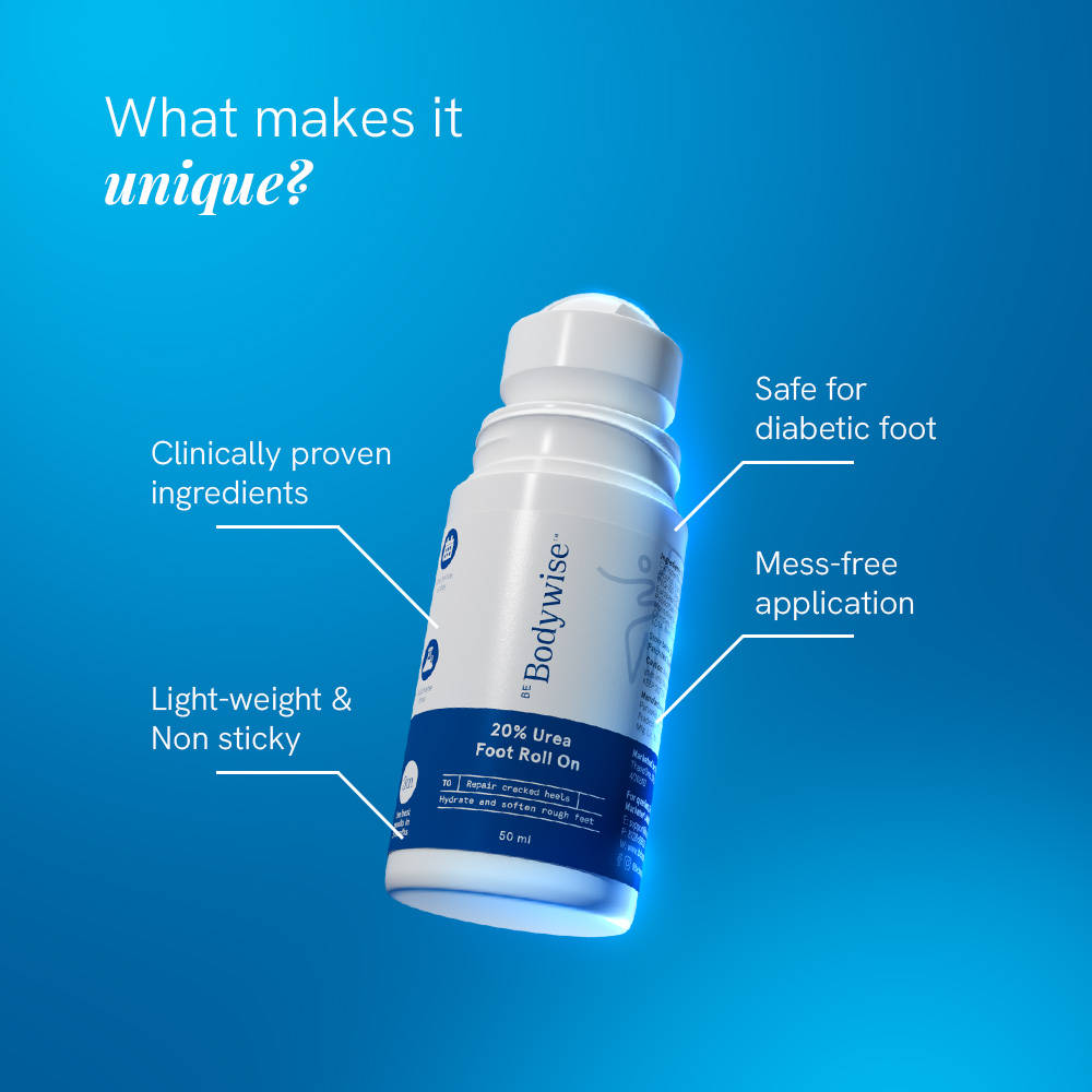 20% Urea Foot & Heel Roll On For Dry Feet & Cracked Heels With Urea & Lactic Acid | BWS9 - view 6