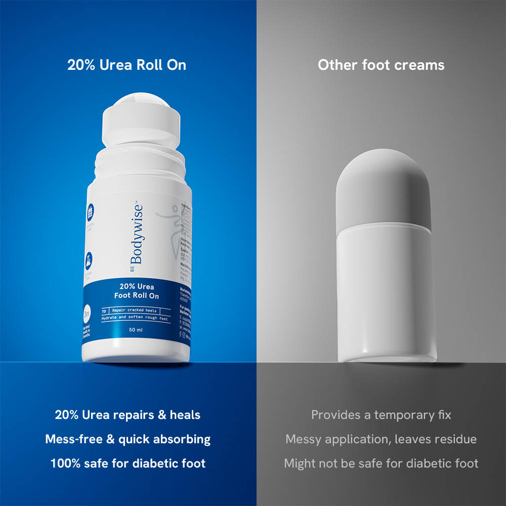 20% Urea Foot & Heel Roll On For Dry Feet & Cracked Heels With Urea & Lactic Acid | BWS9 - view 8