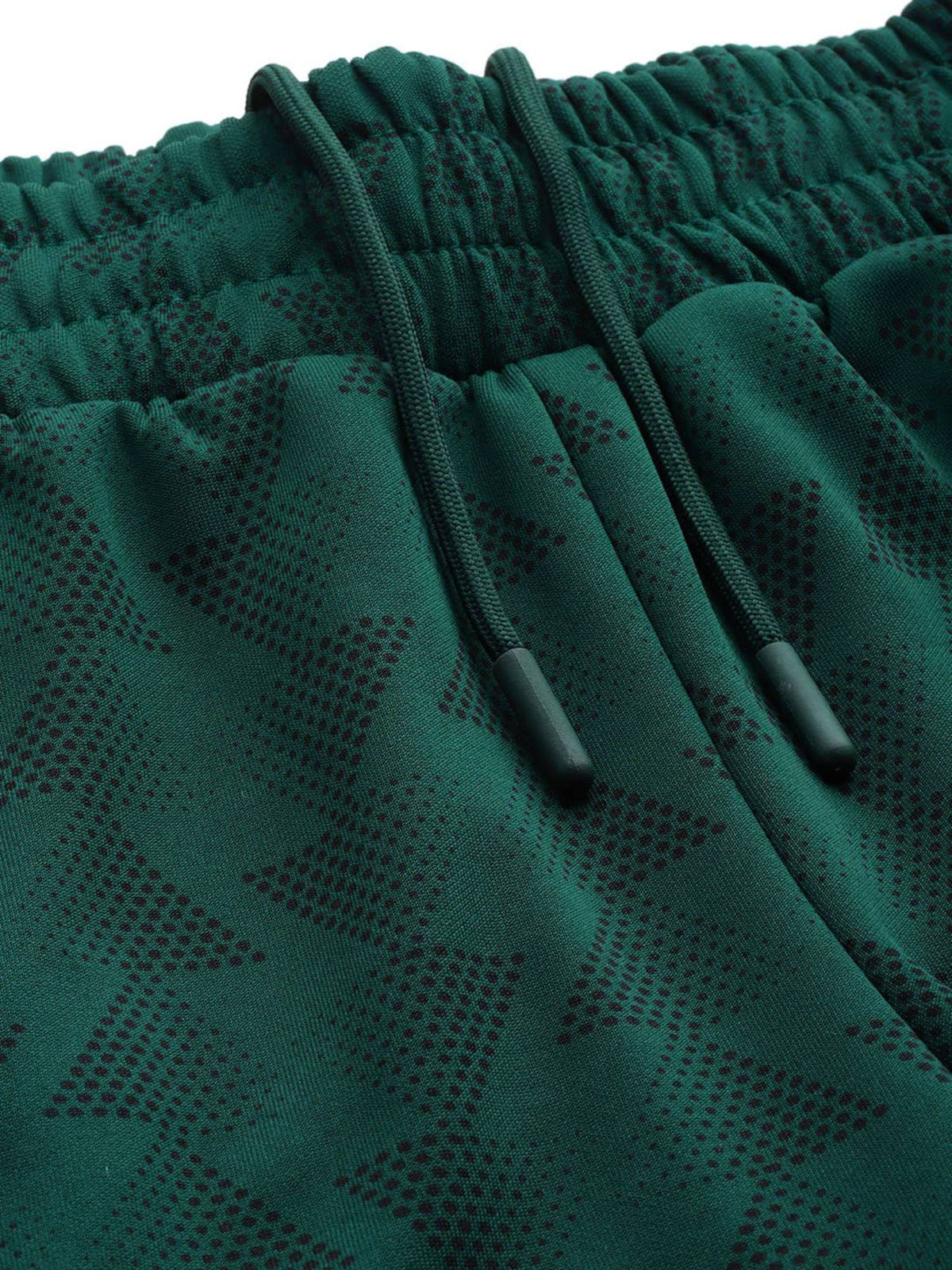 Women Printed Training Gym Sports Shorts Green - view 4