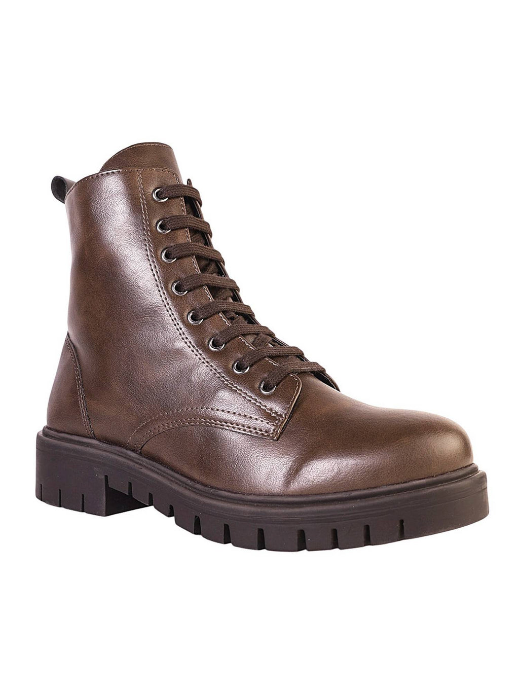Women Brown Solid Casual Boots | BT61 - view 2