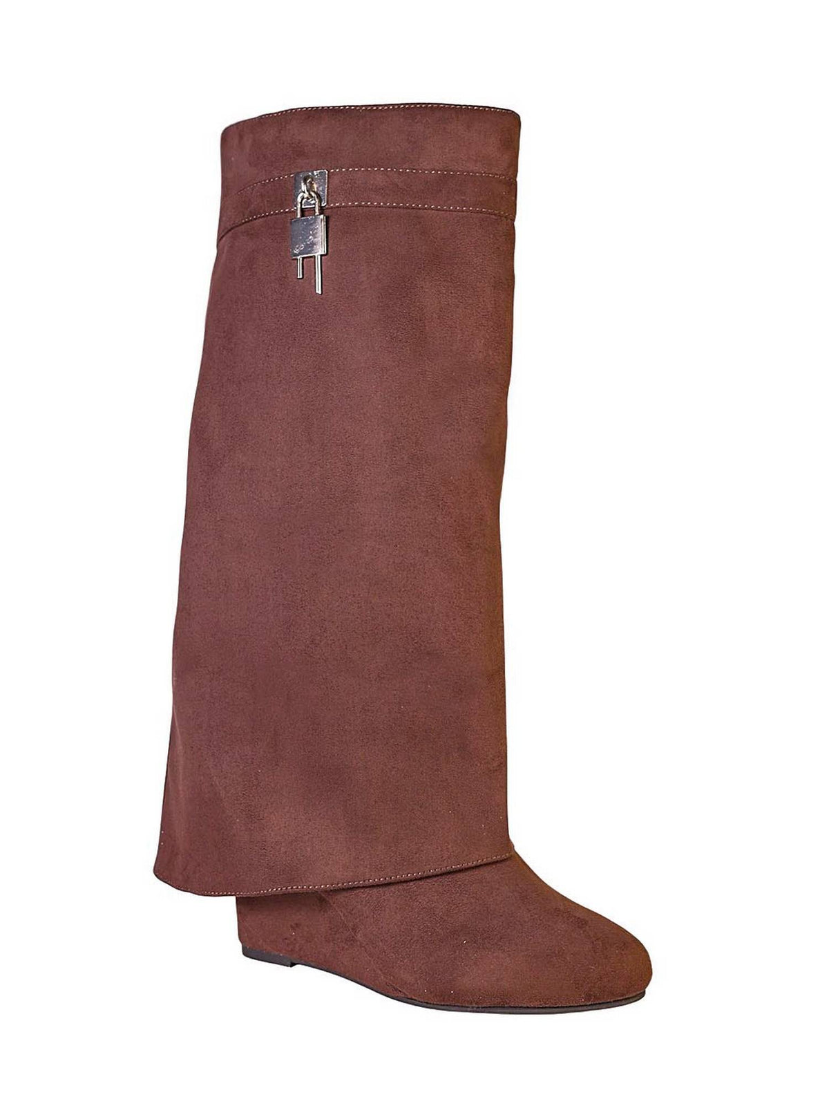 Women Brown Solid Casual Boots | BT61 - view 2