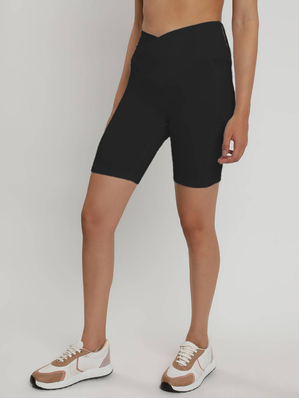 Empower High-Rise Workout Shorts 8 Black - view 4