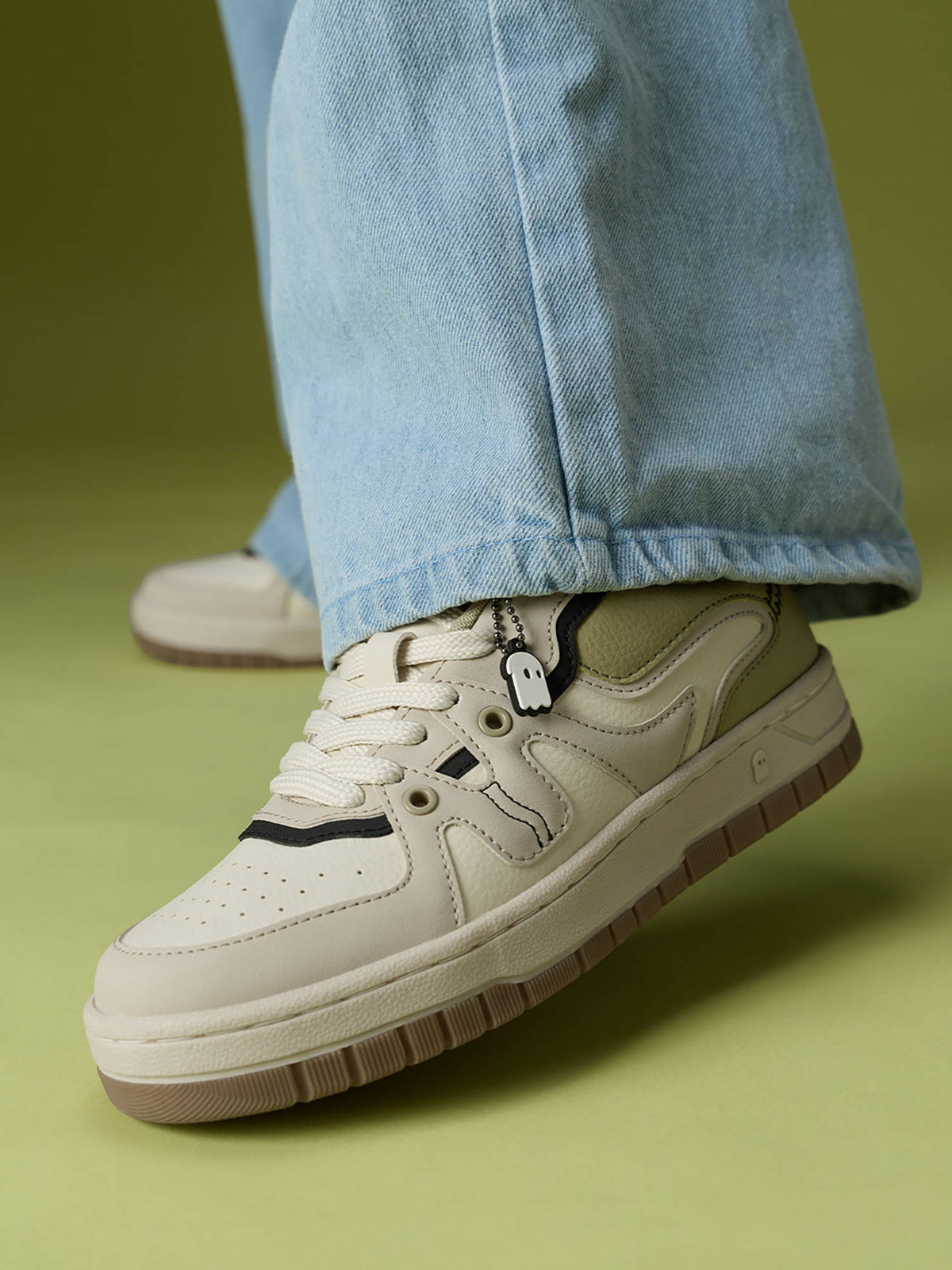 Urban Blaze: Matcha Women Low Top Sneakers | SN09 - view 1