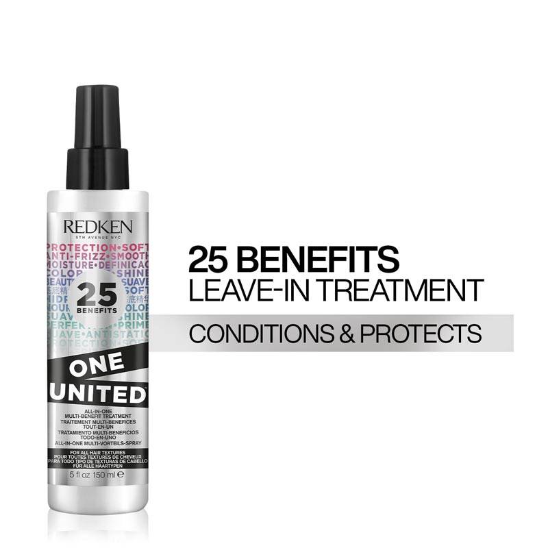 One United Multi Benefit Leave-In Treatment, Hair Serum, For Daily Use | H85 - view 1