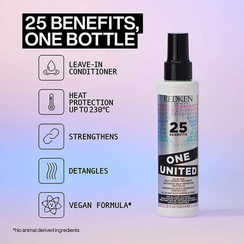 One United Multi Benefit Leave-In Treatment, Hair Serum, For Daily Use | H85 - view 2