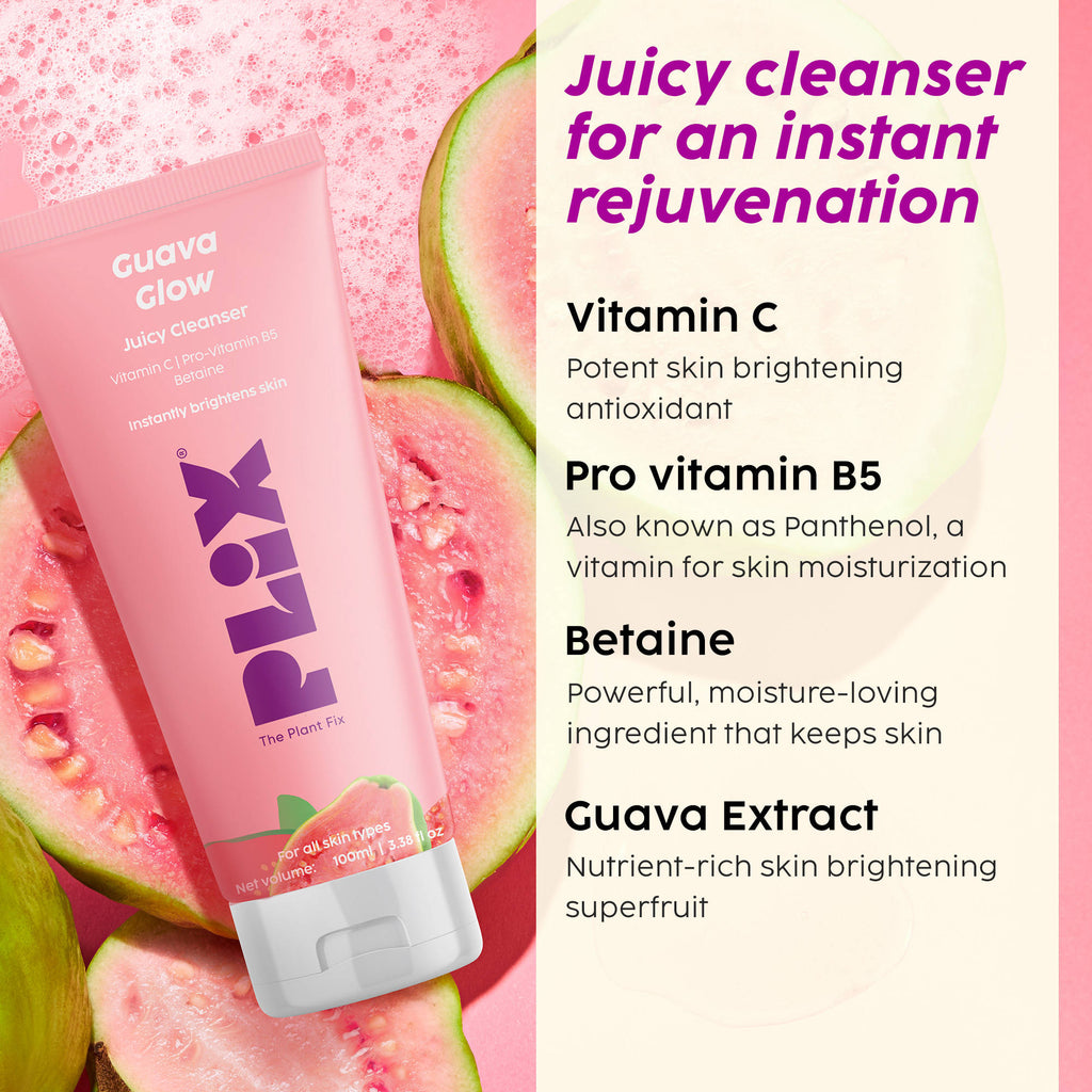 Guava Glow Trio Lightweight, Nourishing & Radiance-Boosting Combo | PL1 - view 2