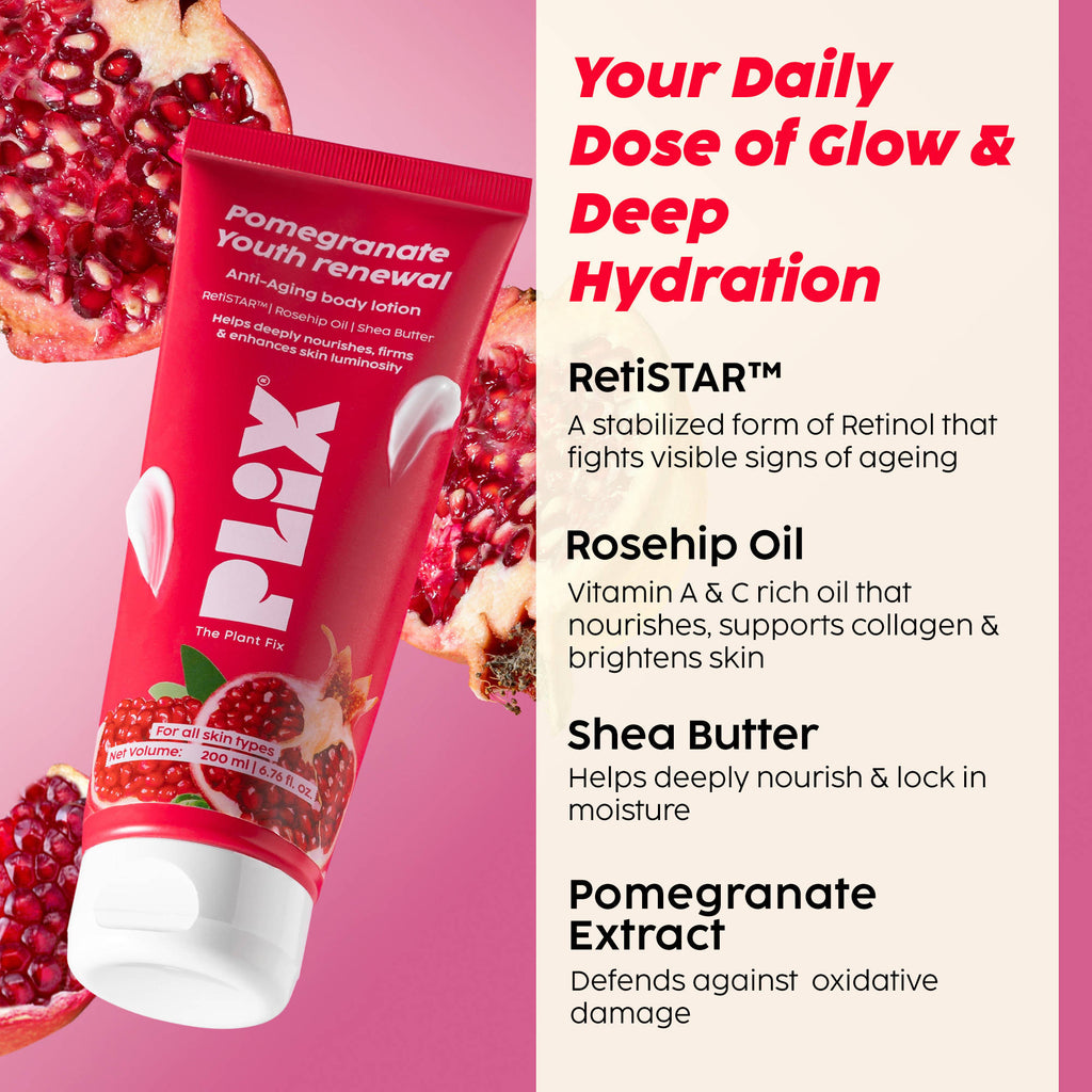 Pomegranate Youth Renewal Lotion + Pineapple Body Wash | PL1 - view 3