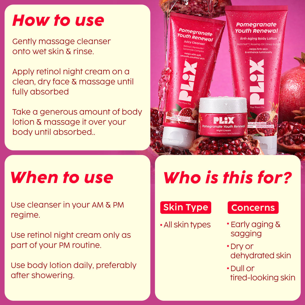 Pomegranate Youth Renewal Anti-Ageing Combo | PL1 - view 8