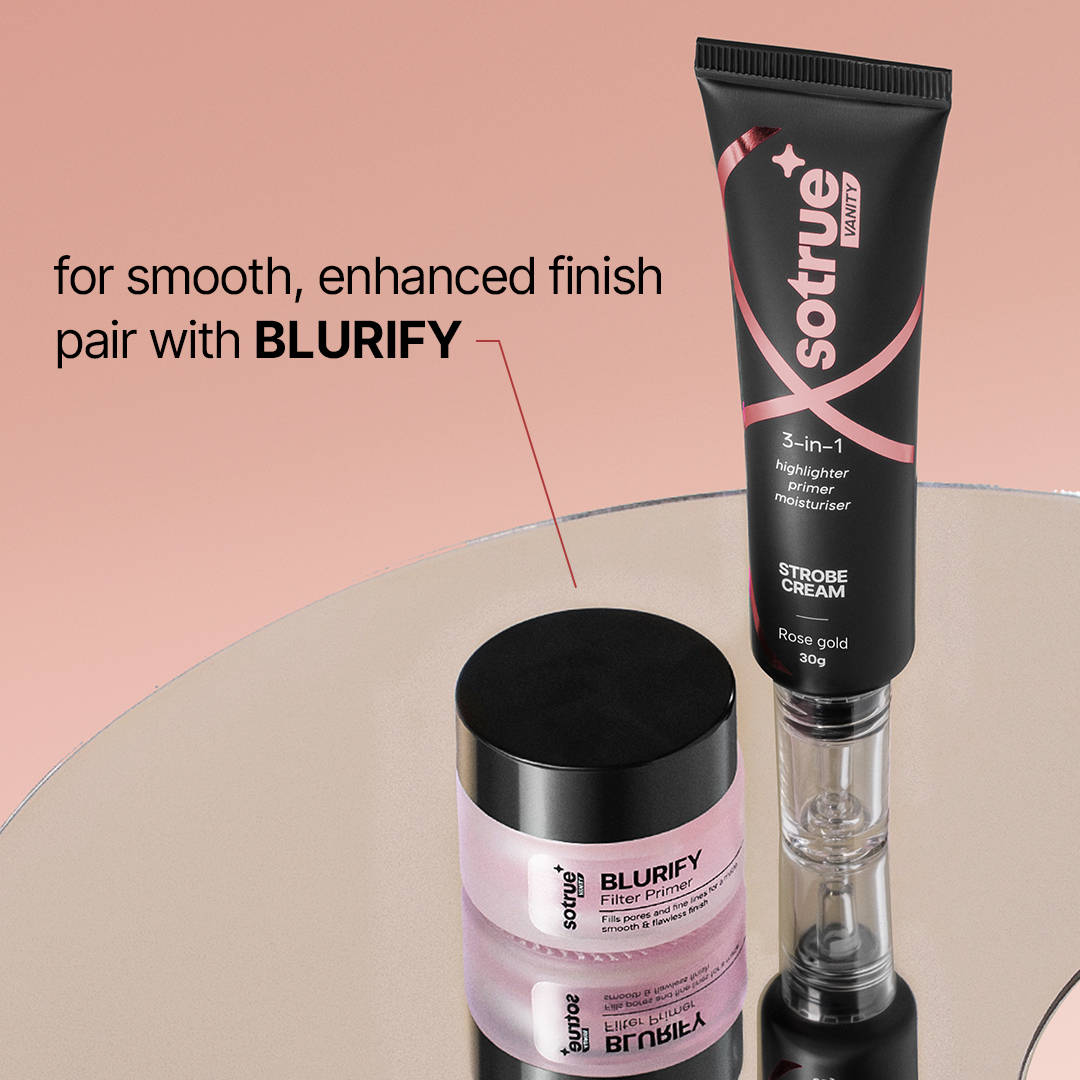 Strobe Cream Primer + Moisturizer + Highlighter - Rose Gold | F14 - view 7