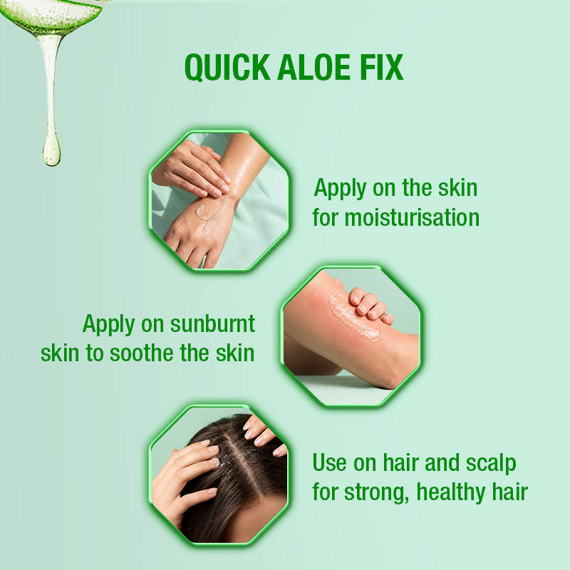 Skin Science 99% Pure Aloe Vera Gel for Face, Skin and Hair for Both Men and Women | FC3 - view 5
