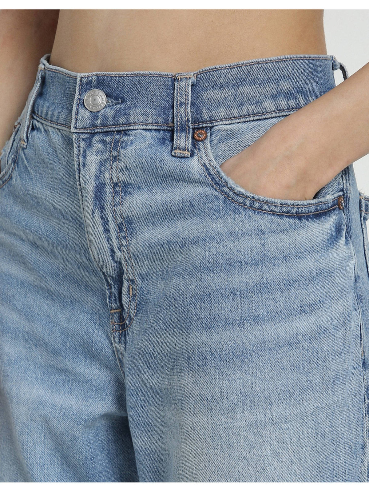 Women Blue Low Rise Ex-Boyfriend Jeans | RF89 - view 5