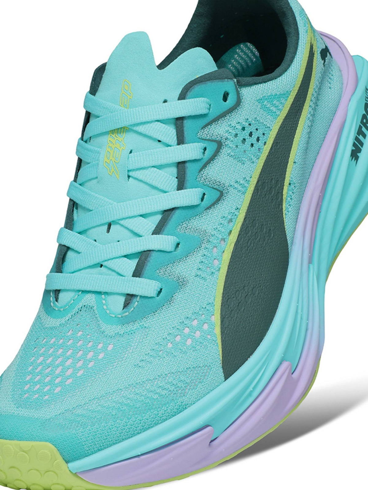 HYROX Deviate NITRO Elite 4 Women Green Running Shoes | SH9 - view 5
