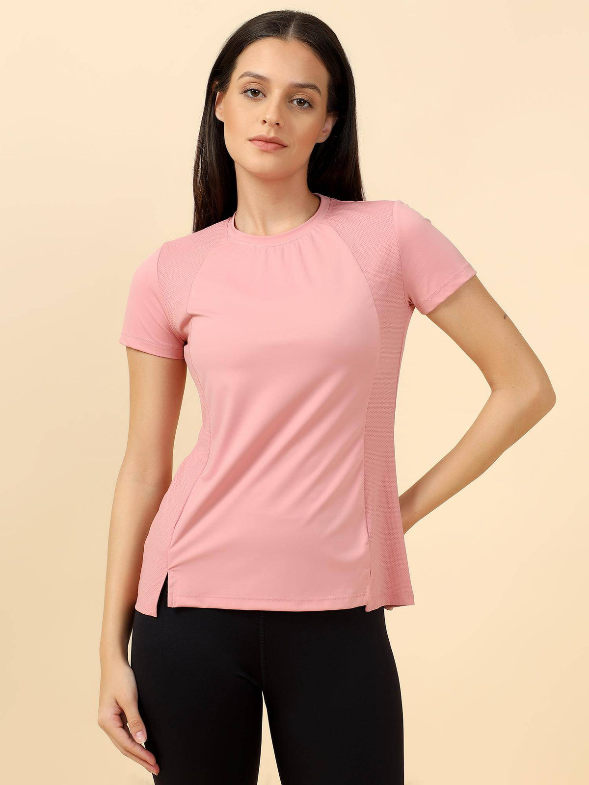 Women Matcha Green Active T-Shirt | TT89 - view 8
