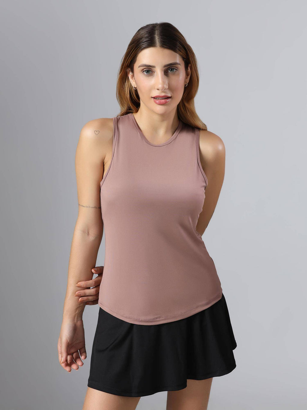 Bone-Dry Workout Tank Peach T-Shirt | TT89 - view 6