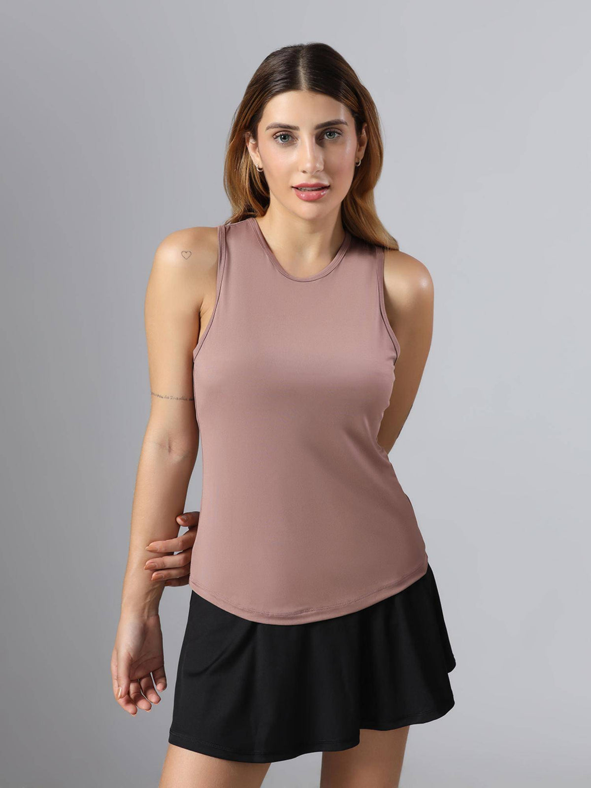 Bone-Dry Workout Tank Peach T-Shirt | TT89 - view 6