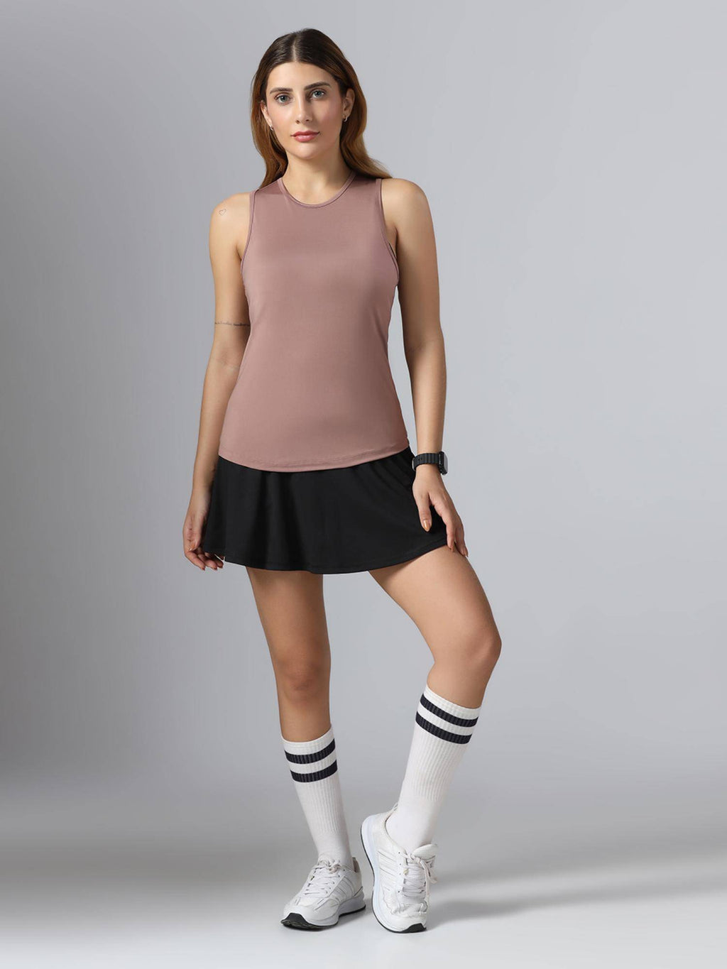 Bone-Dry Workout Tank Peach T-Shirt | TT89 - view 7