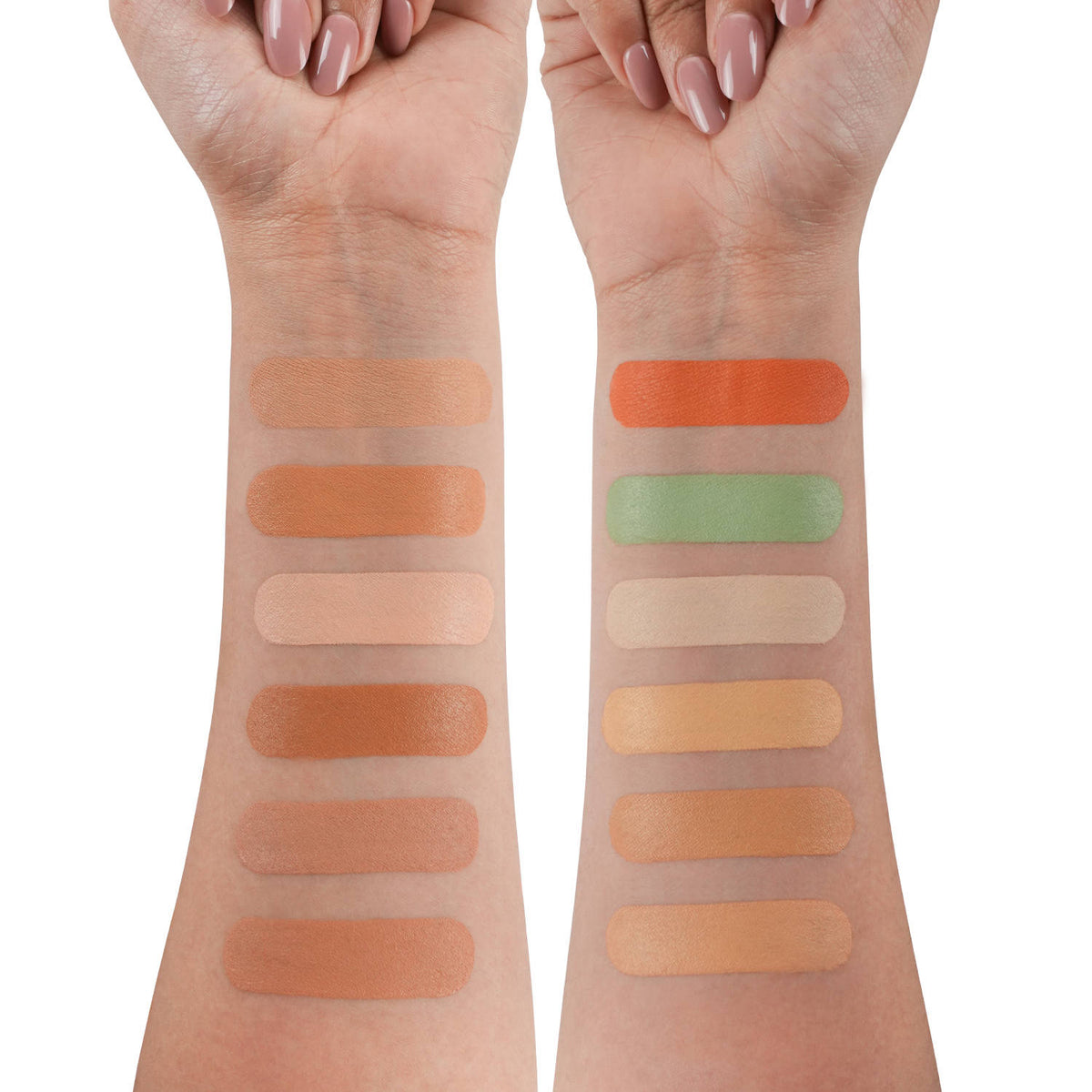 Super Coverage Cream Concealer Palette X12 - Creamy Blendable Formula, Longlasting Full Coverage | E20 - view 3