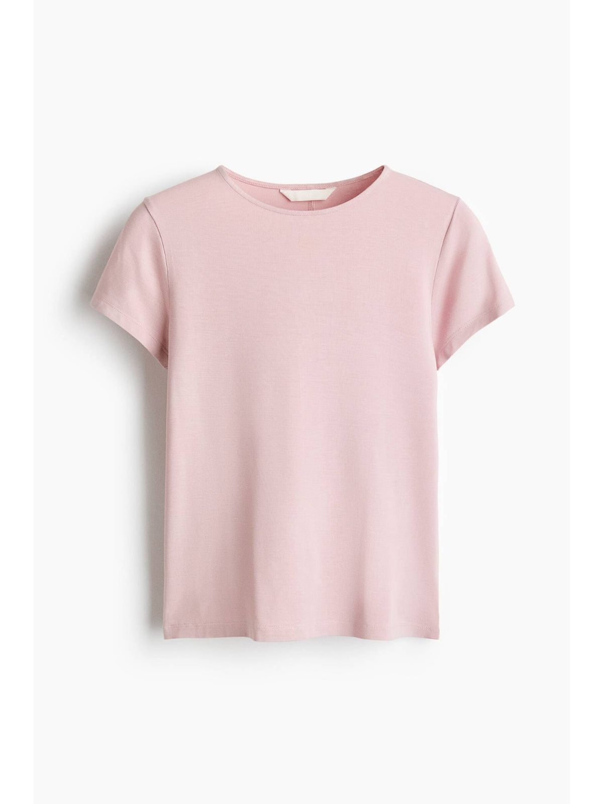 Women Pink Fitted Viscose T-Shirt | TS56 - view 4