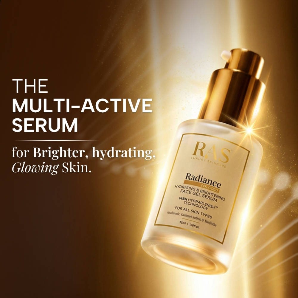 Radiance 24k Gold Hydrating & Brightening Face Gel Serum | Z8 - view 2