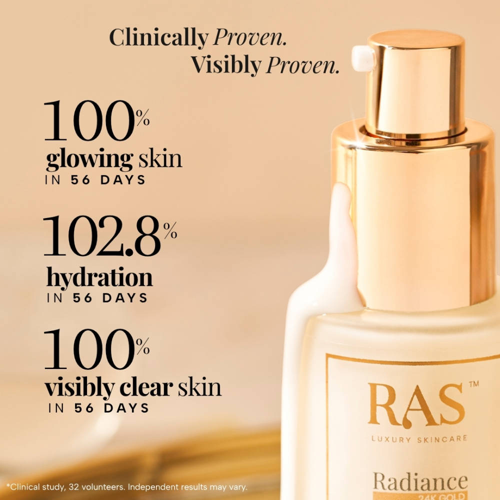 Radiance 24k Gold Hydrating & Brightening Face Gel Serum | Z8 - view 3
