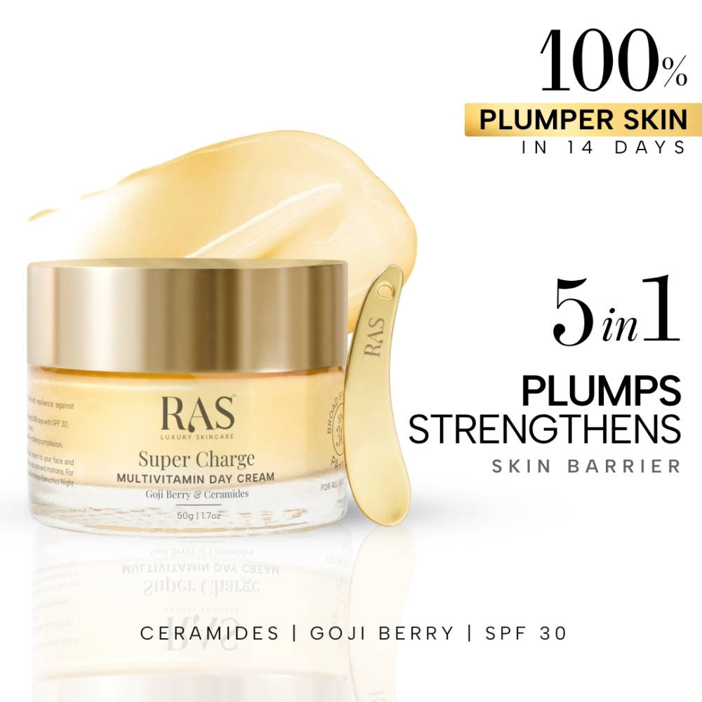 Super Charge Multivitamin Day Cream SPF 30 Infused With Ceramides & Goji Berry | FC3 - view 9