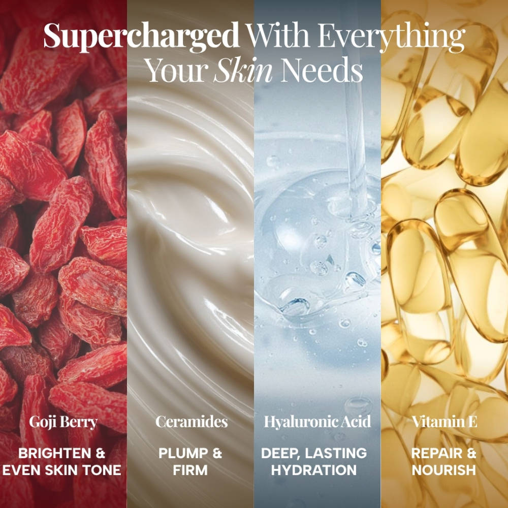 Super Charge Multivitamin Day Cream SPF 30 Infused With Ceramides & Goji Berry | FC3 - view 5