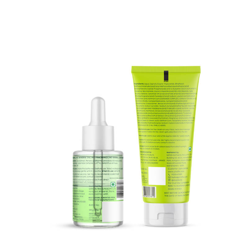 Avocado Ceramide Moisture Rush Skincare Duo - Serum & Cream | PL1 - view 2