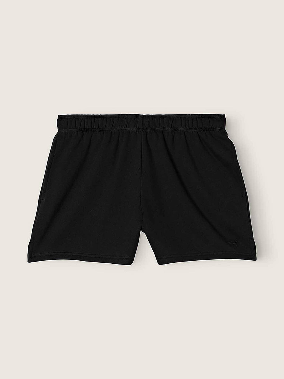 Black 3 Foldover Sweat Shorts - view 3