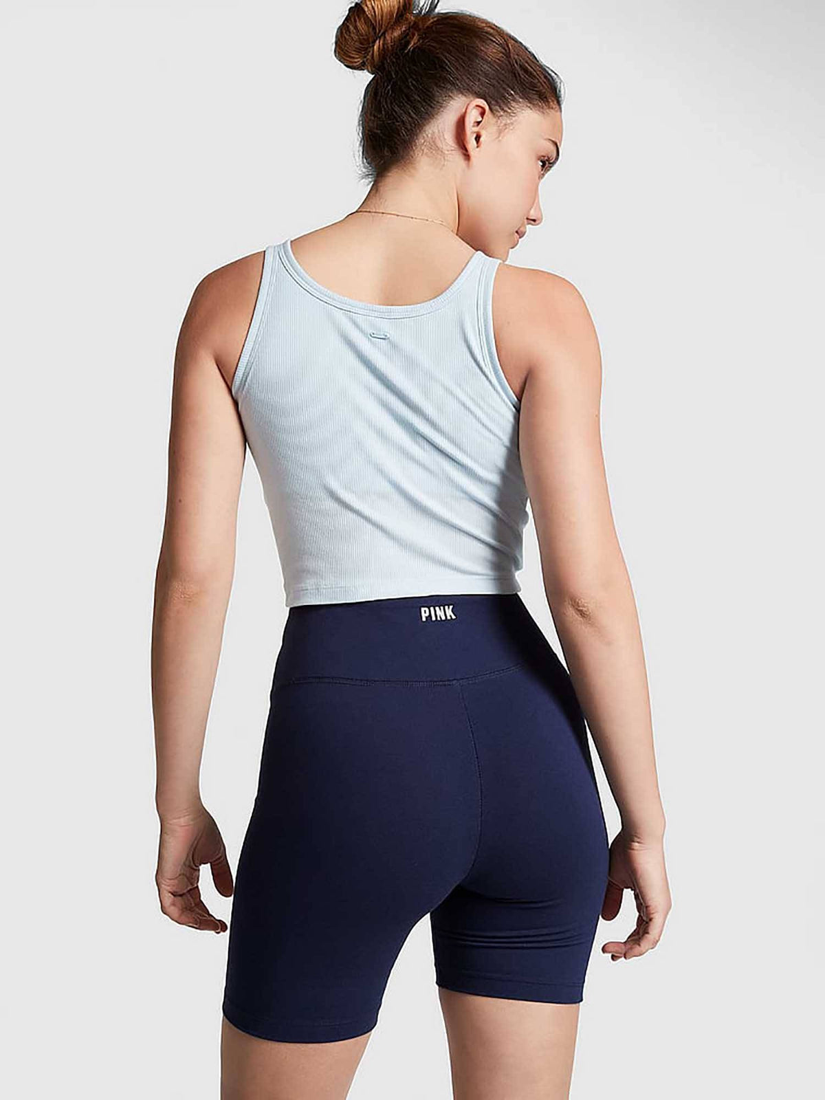 Blue 6 Cotton Twist Waist Biker Shorts - view 2