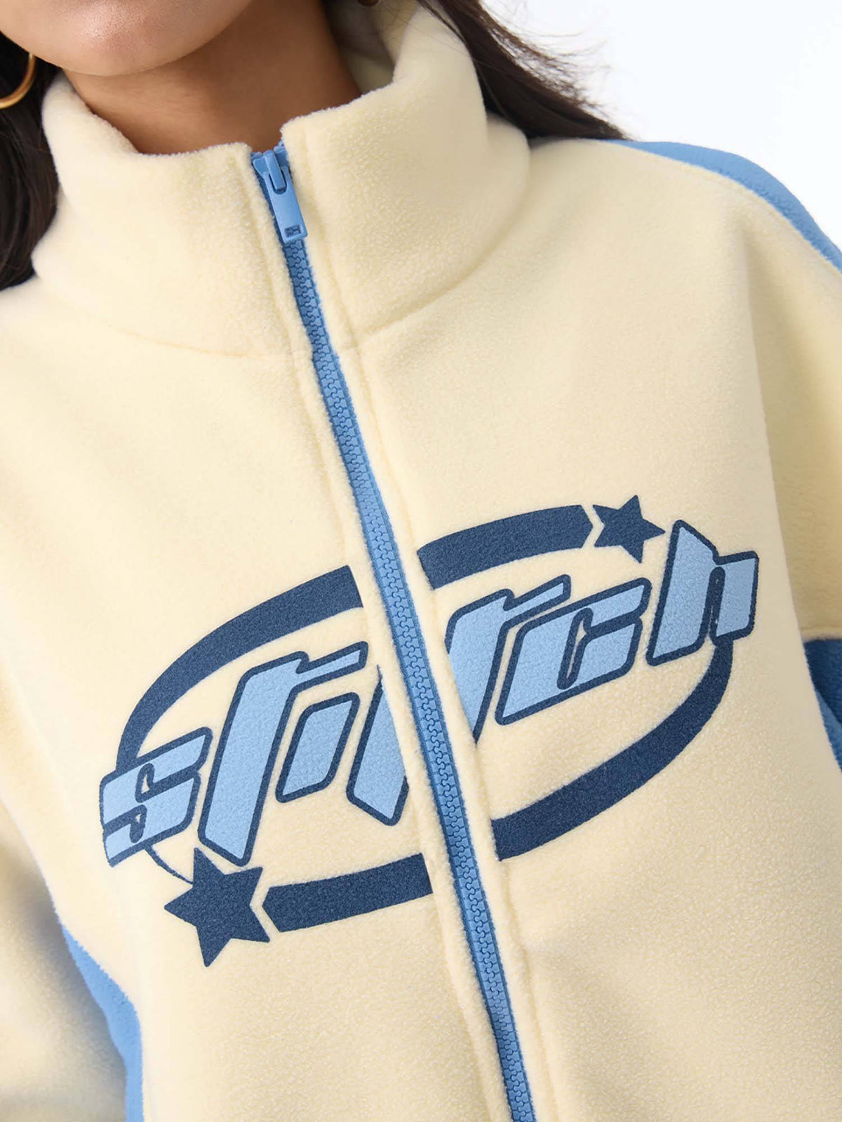 Women Yellow Typography Lilo and Stitch Jacket | JC78 - view 3