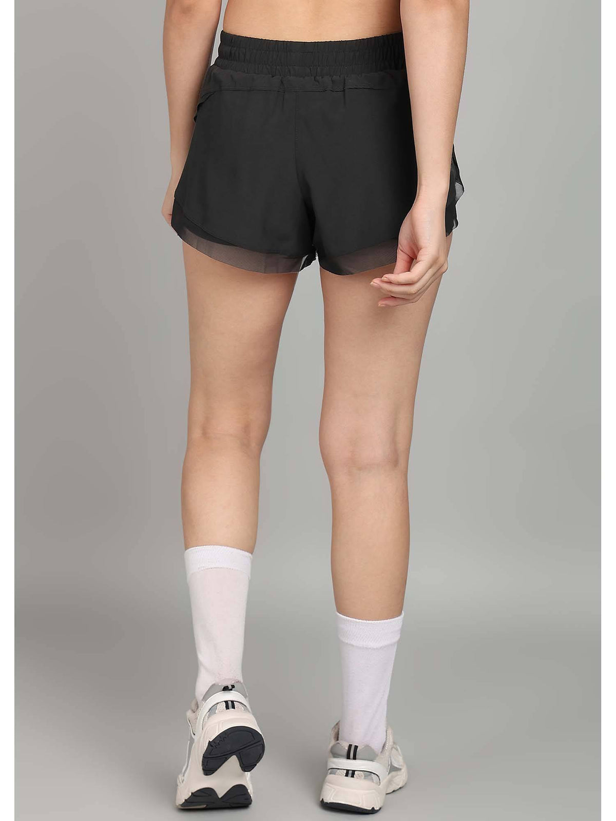 Black Sports Shorts - view 2