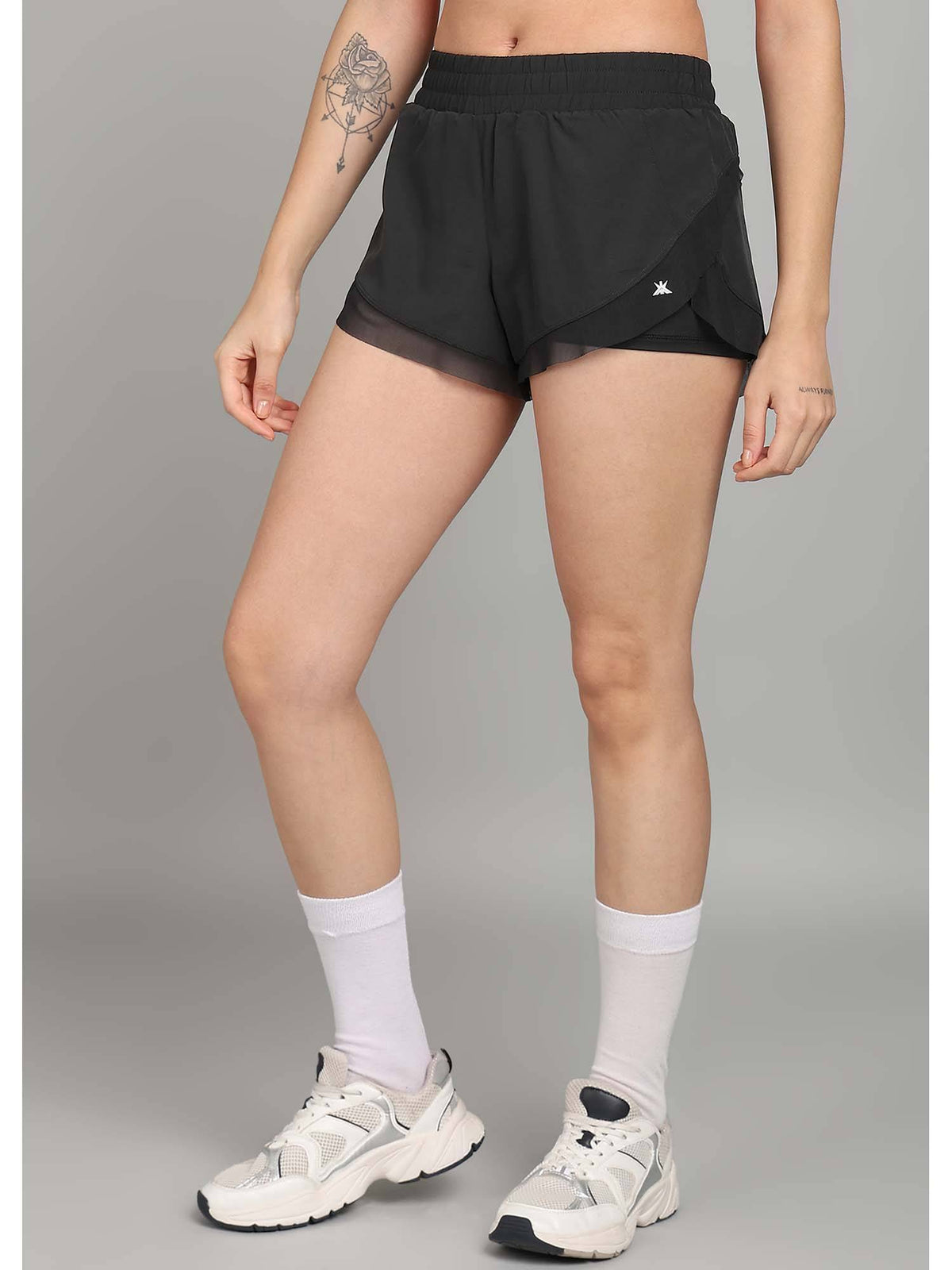 Black Sports Shorts - view 6