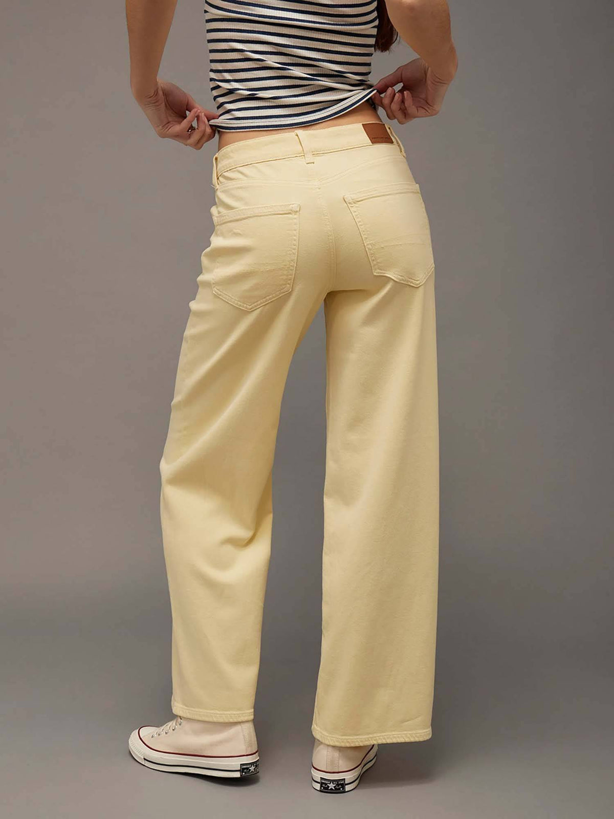 Stretch Super High-Waisted Wide-Leg Jeans | RF89 - view 6