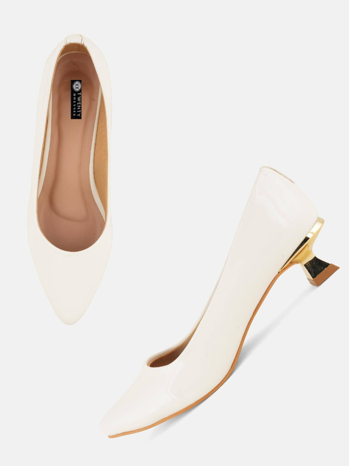 White Party Pumps Heels | H78 - view 7