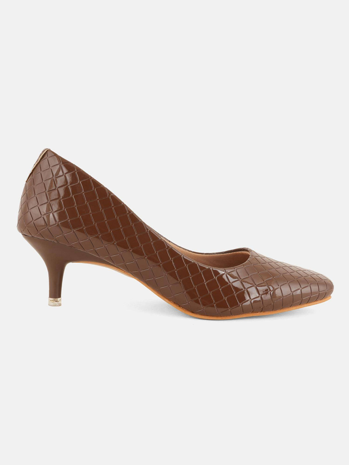 Brown Party Pumps Heels | H78 - view 2