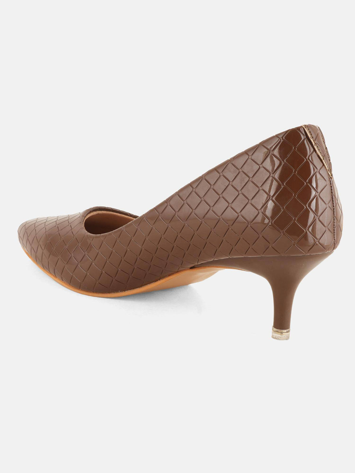 Brown Party Pumps Heels | H78 - view 3