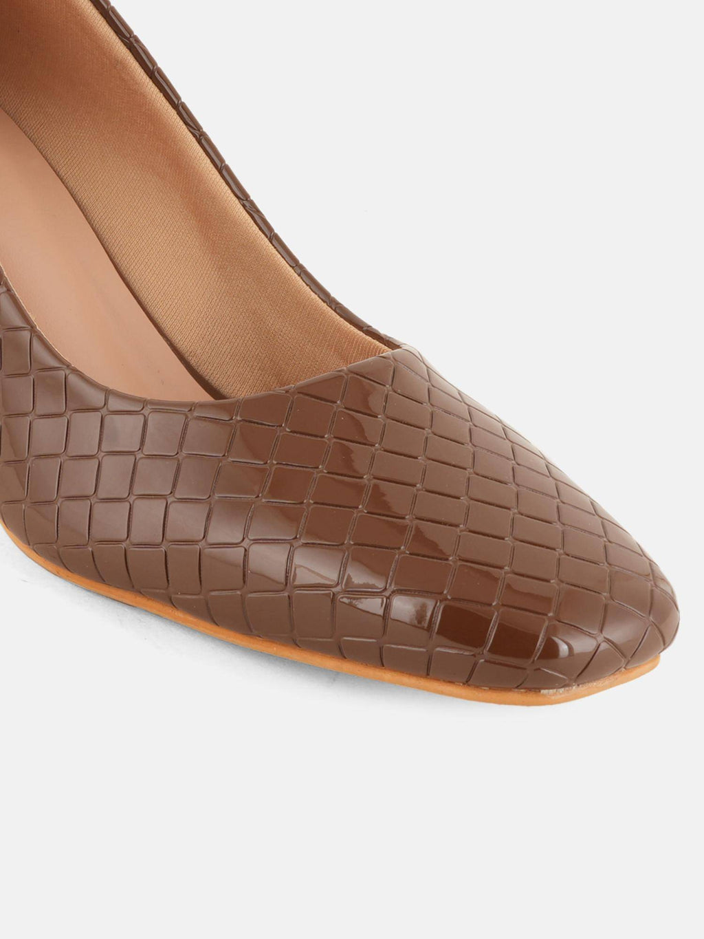 Brown Party Pumps Heels | H78 - view 4
