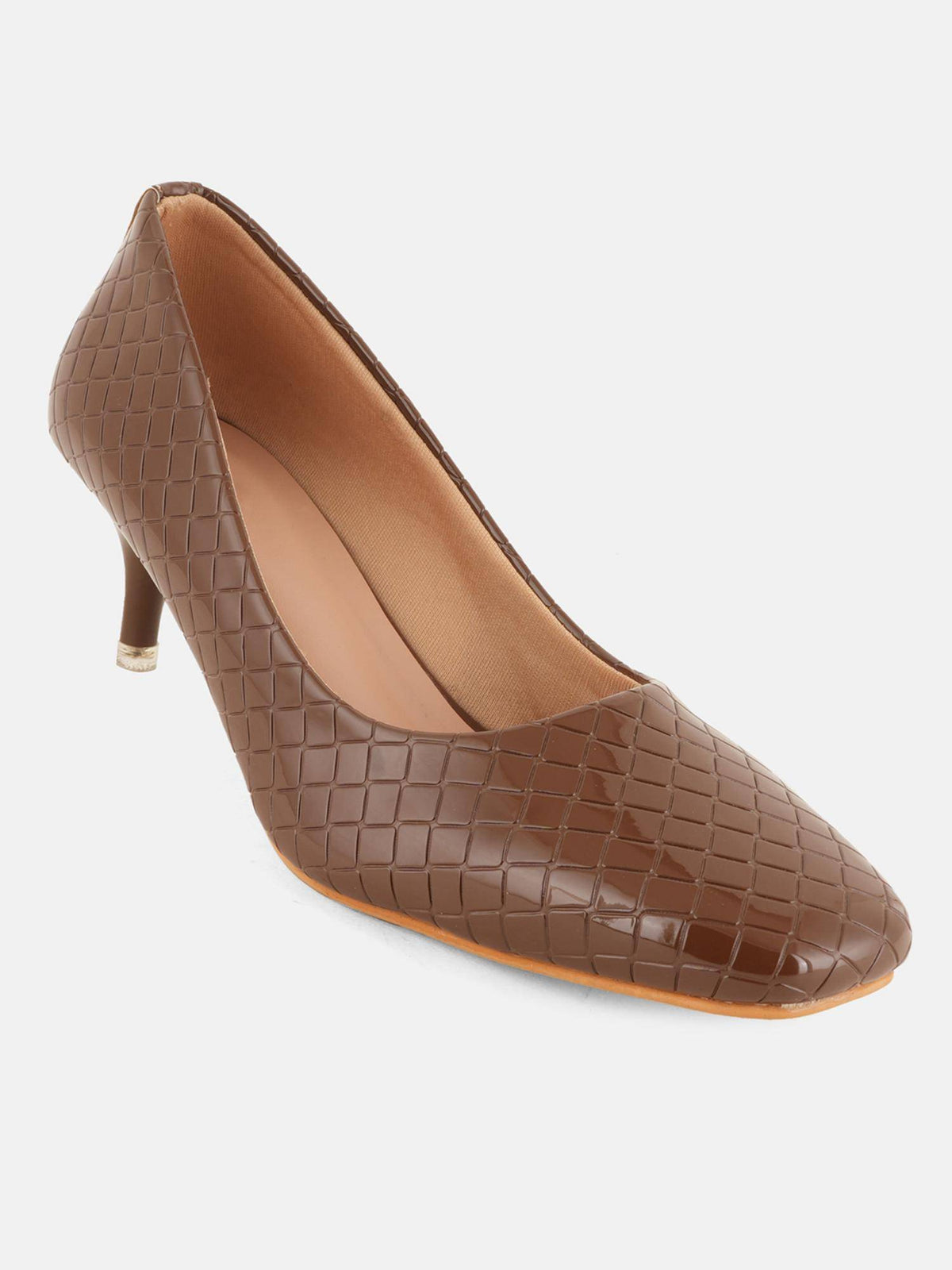 Brown Party Pumps Heels | H78 - view 5