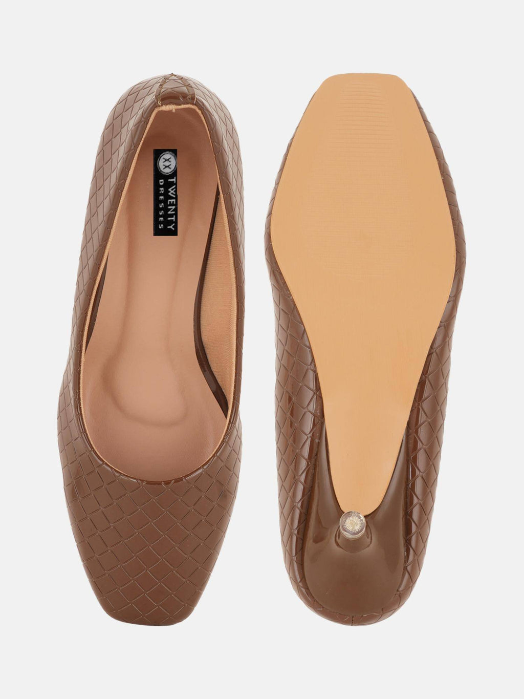 Brown Party Pumps Heels | H78 - view 6