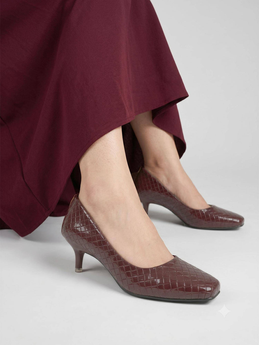 Brown Party Pumps Heels | H78 - view 15