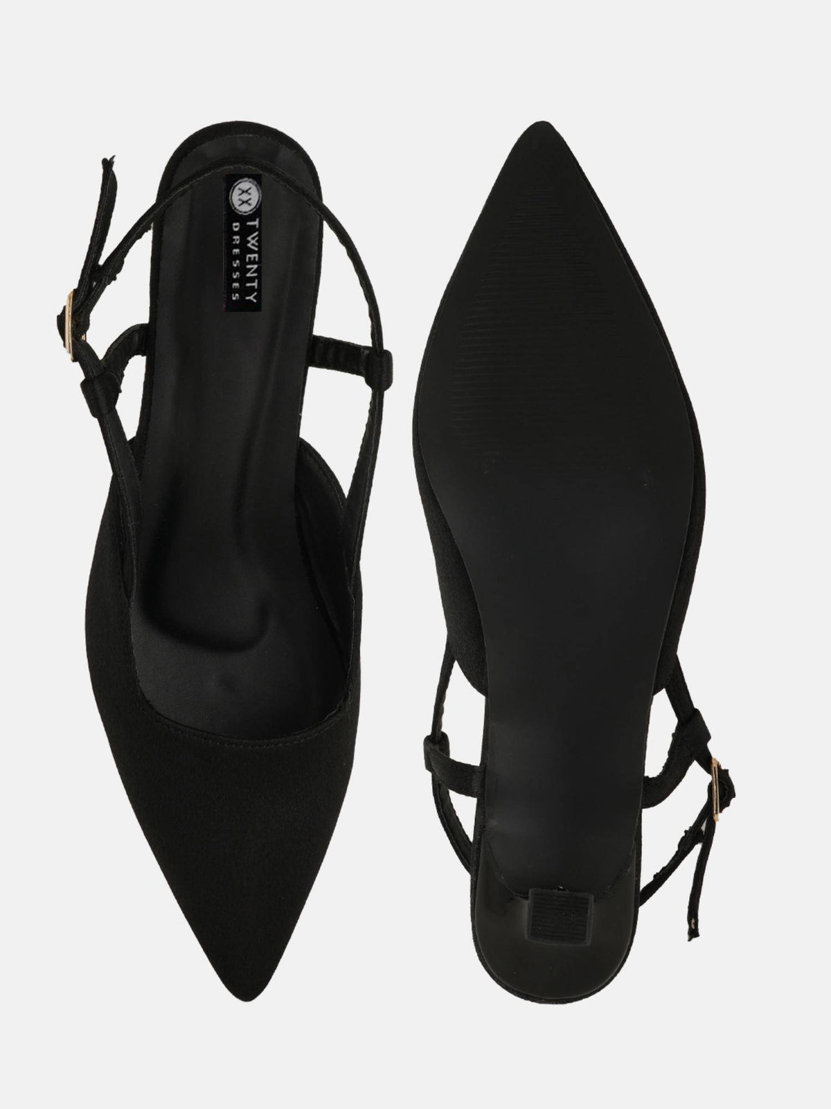 Black Party Heels Sandals | H78 - view 6