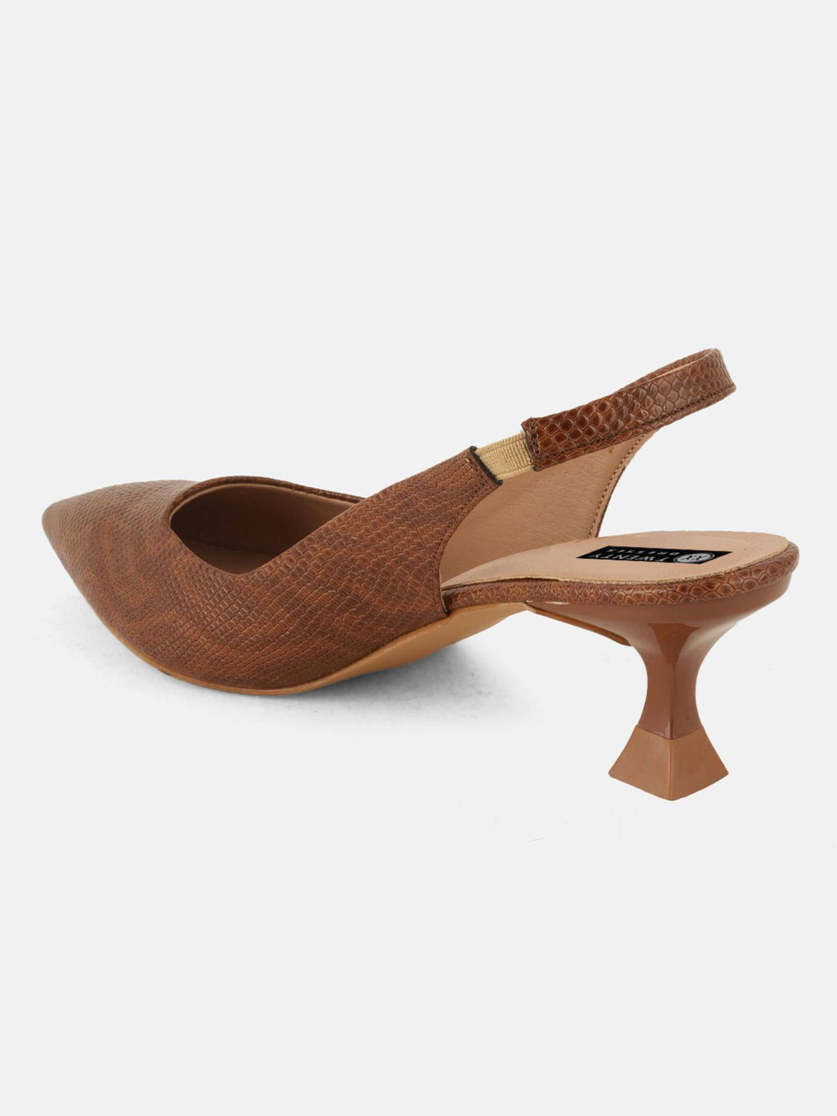 Tan Party Heels Sandals | H78 - view 3