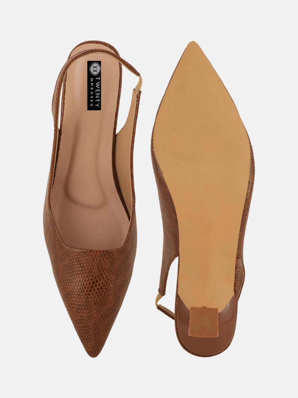Tan Party Heels Sandals | H78 - view 6