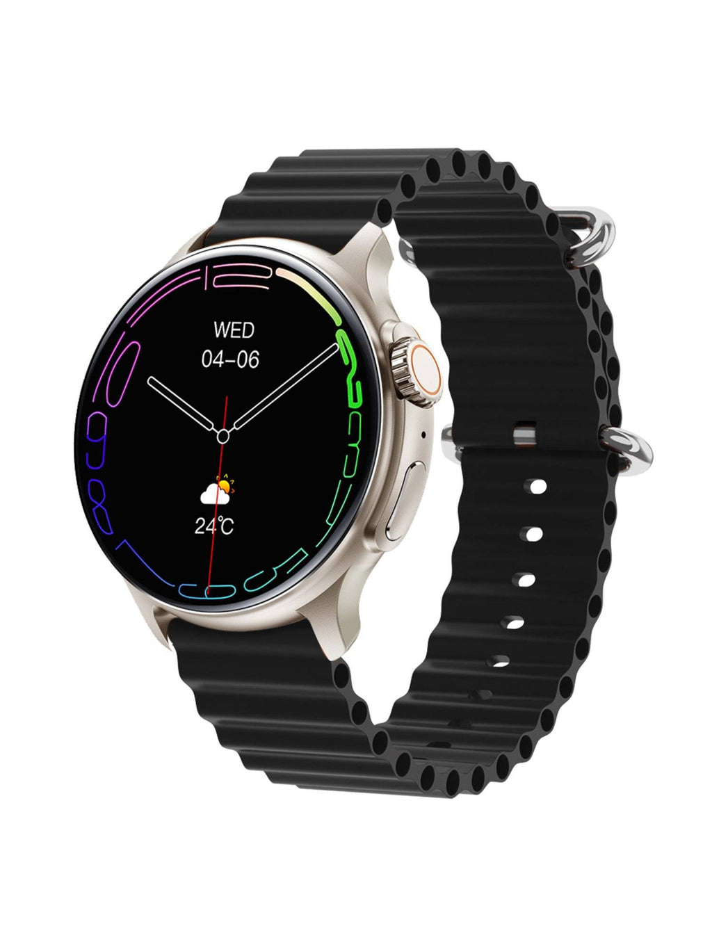 Nexus Premium Smart Watch with Orange Silicone Strap - | W92 - view 27