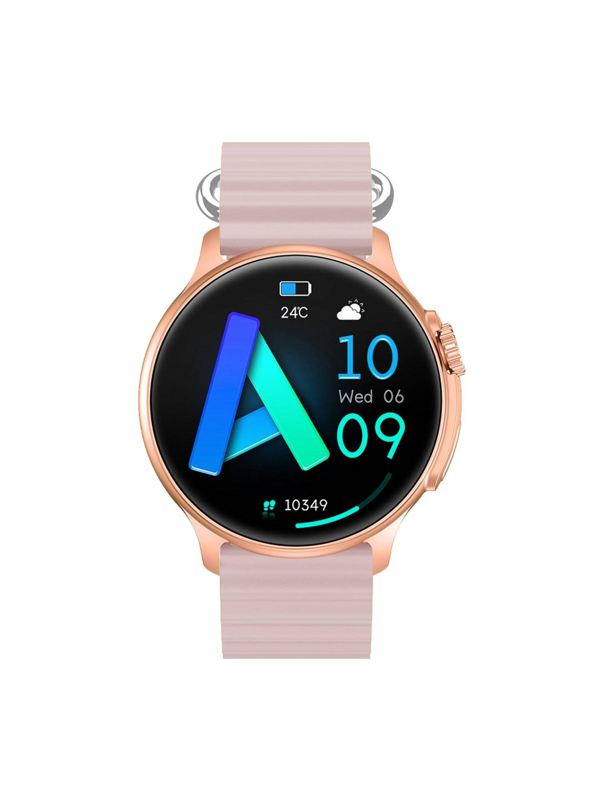 Nexus Premium Smart Watch with Orange Silicone Strap - | W92 - view 18